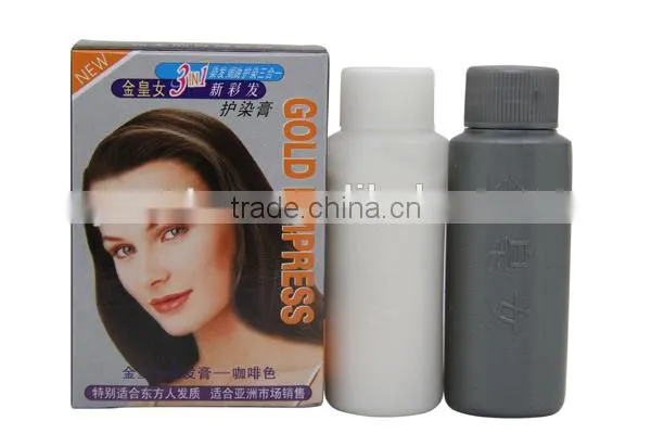 3 IN 1 Golden Empress Nurse & Dye Hair Dew/Hair Dye Cream