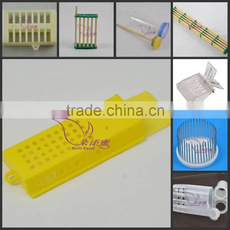 China Manufacturer Queen Rearing Supplies Bamboo Queen Cage Queen Isolator Queen Bee Cage
