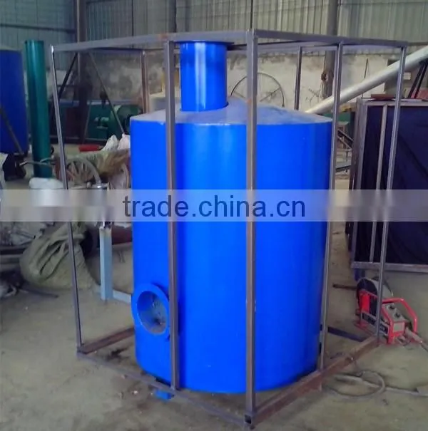 High effiency double furnace wood sawdust hot air dryer