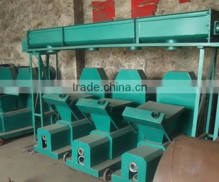 PE film wood briquette packing machine price
