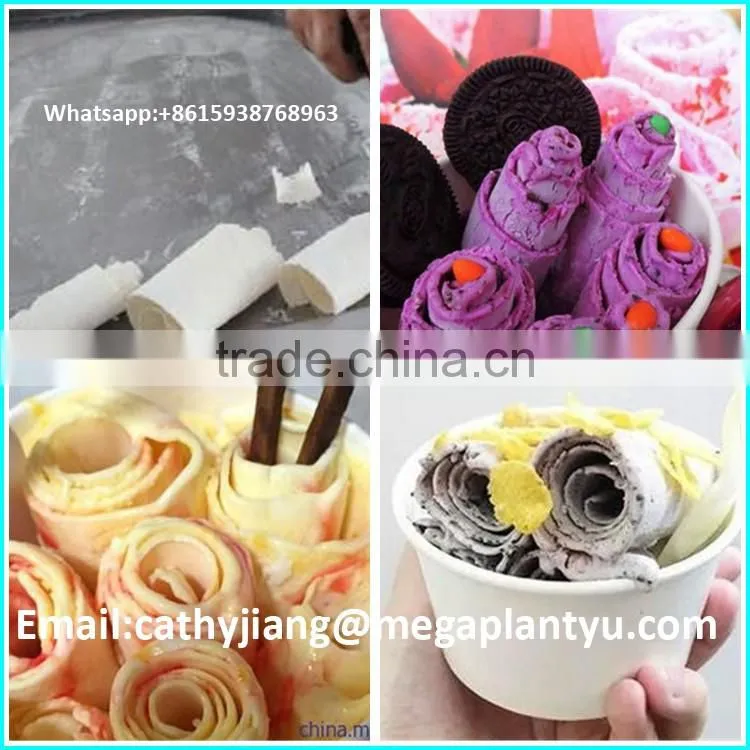 ice cream cold plate fried ice cream machine