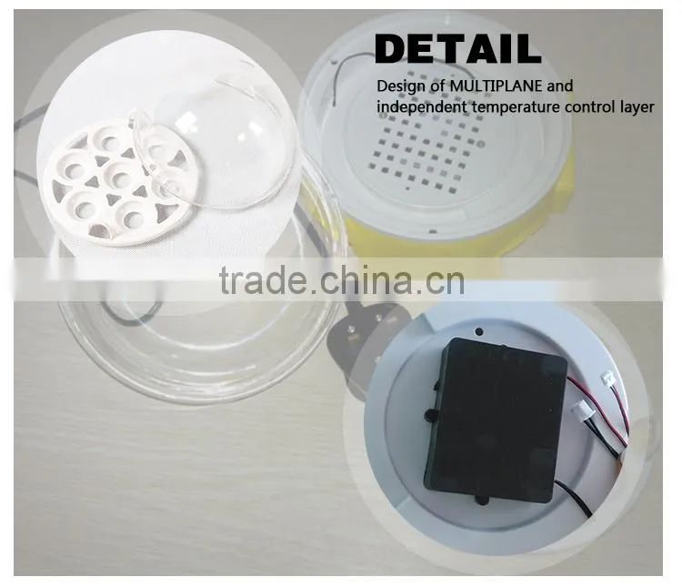 HHD 96% Hatching Rate Cheap Price Automatic Chicken Egg Incubator Hatching 7 Eggs For Sale Edward Brand From China