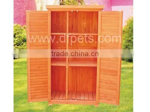 Outdoor Wood garden storage shed DFG014