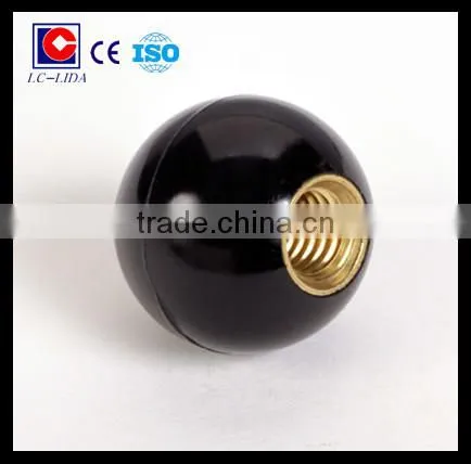 Red and black ball knobs