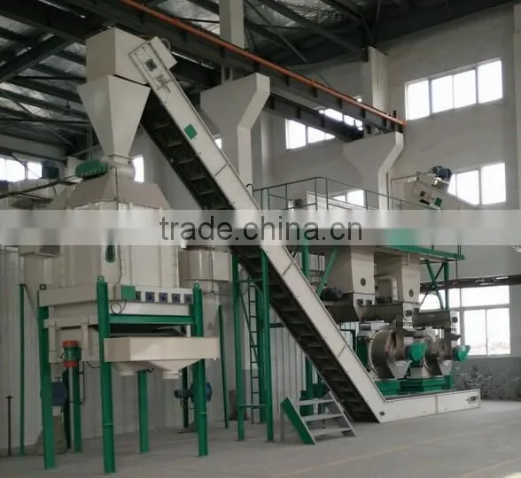 Automatic best manufacturer provided Biomass sawdust wood pellet making line with CE ISO