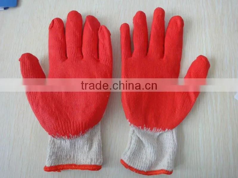 cheap latex coated safety work glove