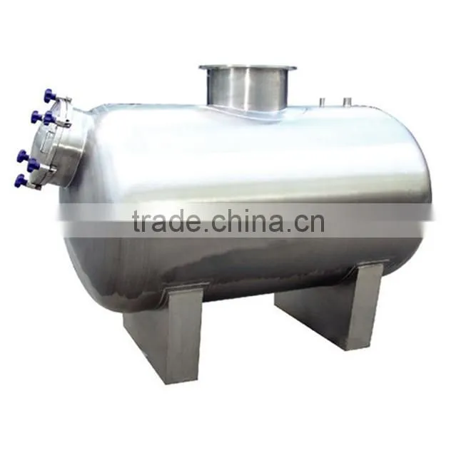 horizontal water storage tank