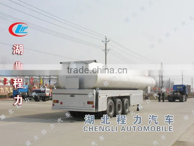 16T aluminum tank truck trailer for sale