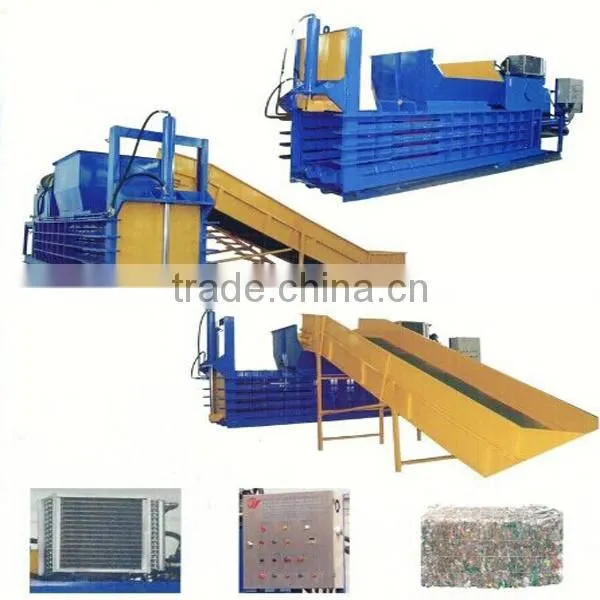 engineers available to service machinery overseas after-sales service provided baler for recycling plant