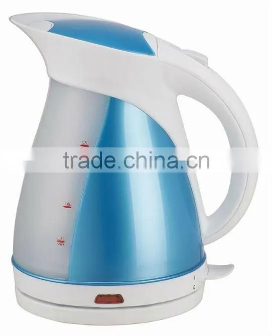 1.7L Hot Sale Plastic Electric Water Kettle