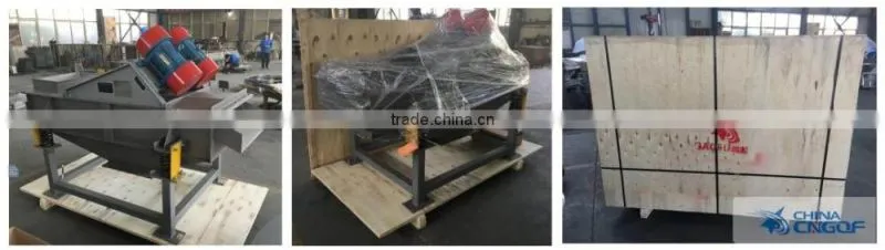 linear vibration screen manufacturer for silica sand