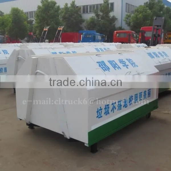 4*2 CHANGAN 3m3 Hook Lift Trash Truck for sale