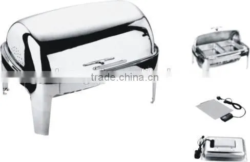 Square Bufft Buffet Stove Dishes,buffet chafing dish food warmer(ZQ66048)