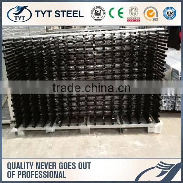 Multifunctional faux wrought iron fence made in China