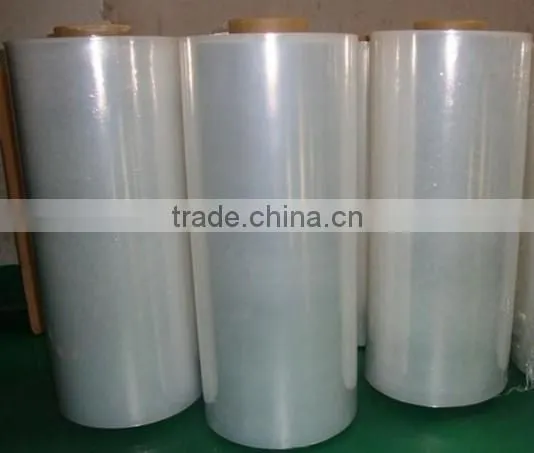 Transparent /Black lldpe stretch film jumbol roll/lldpe stretch wrapping film/black lldpe stretch film