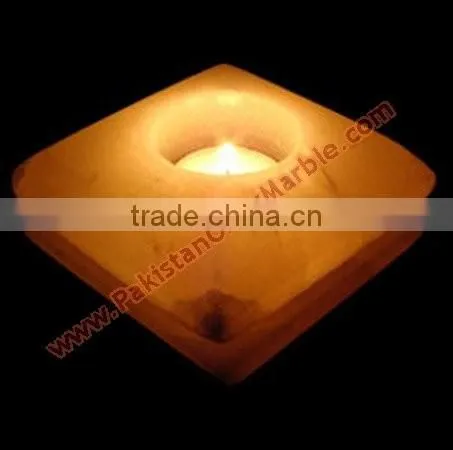 CRAFTED SALT CANDLE HOLDERS
