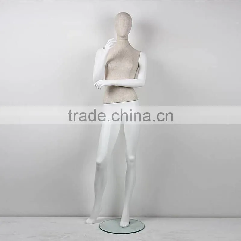 Props female full body mannequin women's human body cloth fiberglass mannequin