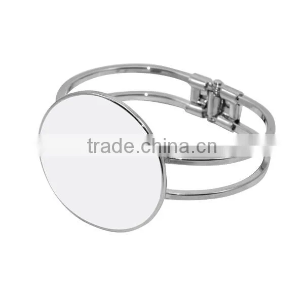 2015 hot fashion DIY Decorative metal sublimation Bracelet in Summer