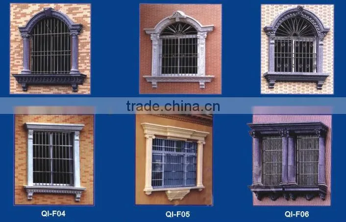 GFRC Frame Window Decoration European Component