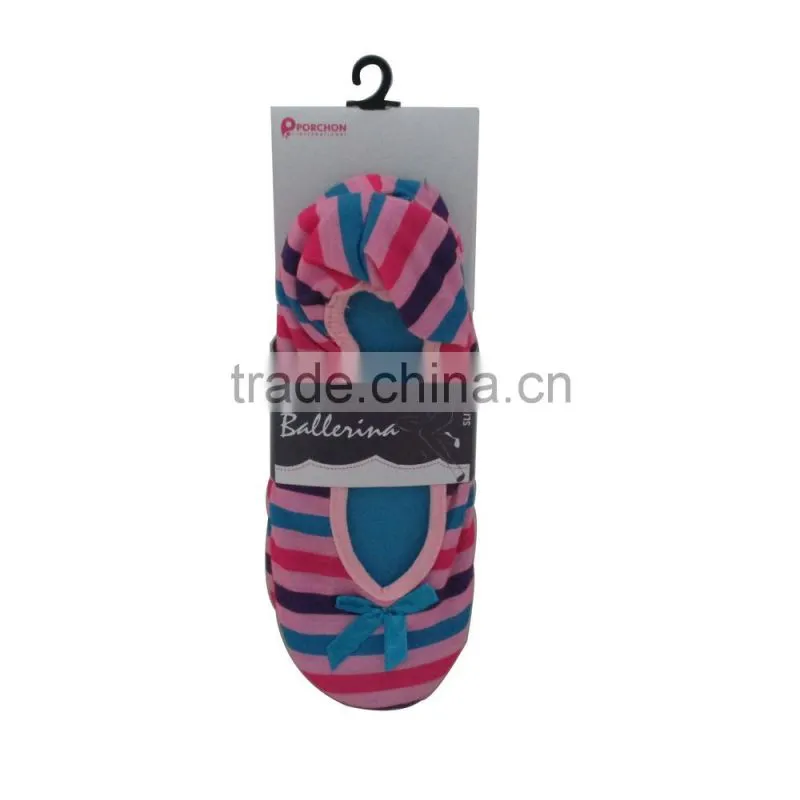 Trade assurance fashion casual stripe flat roll up shoes