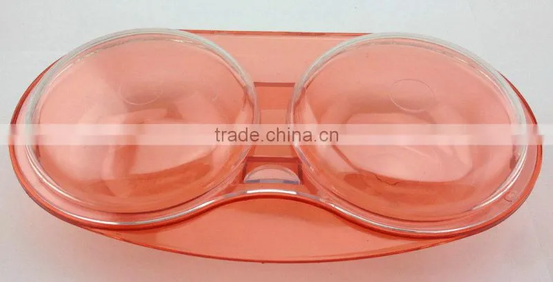 Microwave egg poacher , plastic egg poacher