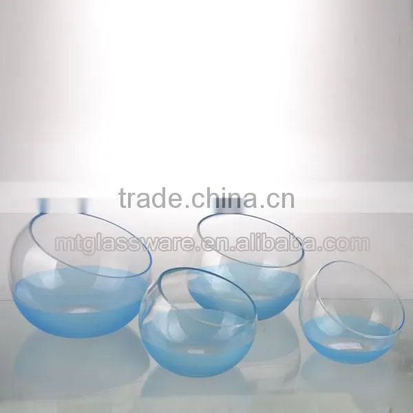 4-tier blue color pastorable vase and candle