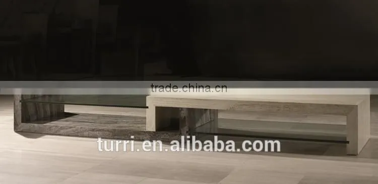 Modern Iran Travertine Unique TV stand