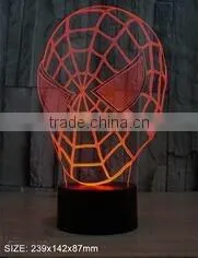 3D effect dice shape USB charging desktop night light