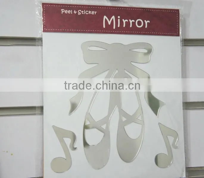 Dance Shoes Mirror Stickers Home Decor
