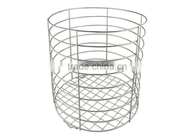 towel guest romm stainless steel towel basket/bucket,dushbin/Waist shape towel trash can/Dirty clothes