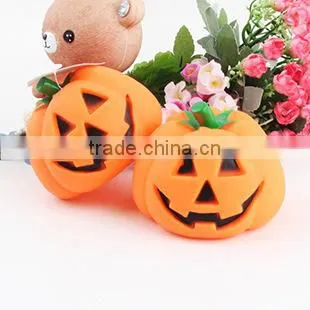 Spot wholesale pet small dumbbell sound Amoy vinyl dumbbell 11CM