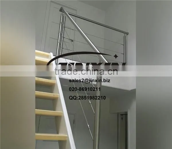 JINXIN 304/316/316L good looking stainless steel cable railing systems cable railing hardware