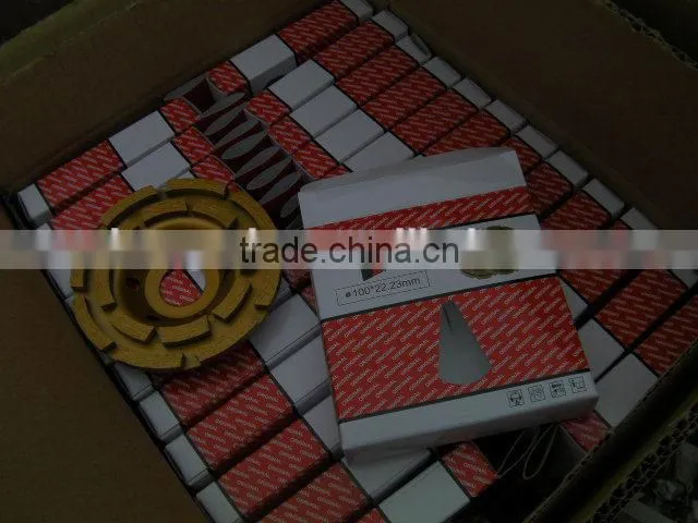 concrete grinding wheel for angle grinder