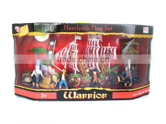 Plastic Pirate Toys For Kids/Pirate Set With Music And Light