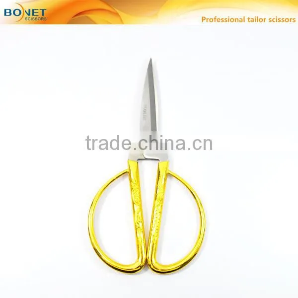 S11008 FDA qualified tailor Zinc-Alloy brass handle scissor