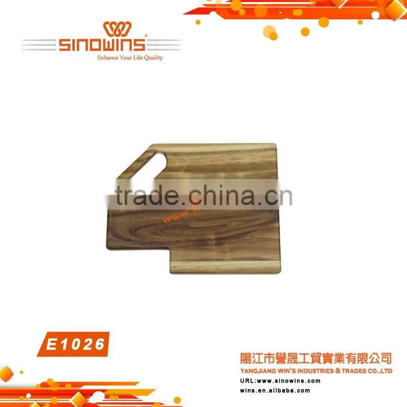 E1077 Wholesale Wooden Function Chopping board With Handle