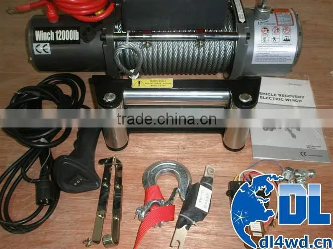 Heavy-duty 9500lb 12v Wireless Mini Electric Winch Auto Winch 4x4 12V
