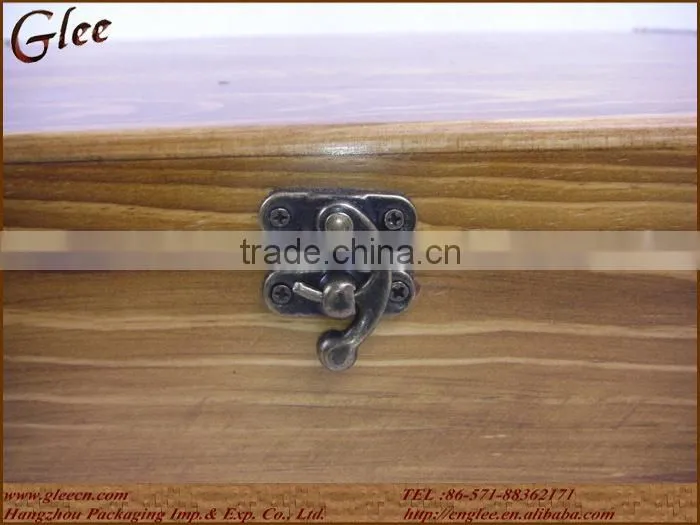 Natural Solid Wood Coffee Capsules Box