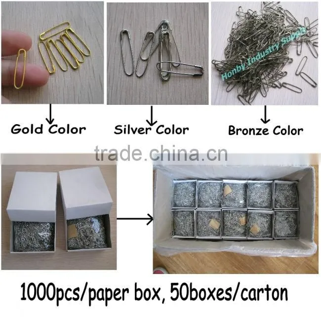 22mm U Shaped French Hang Tag Safety Pin
