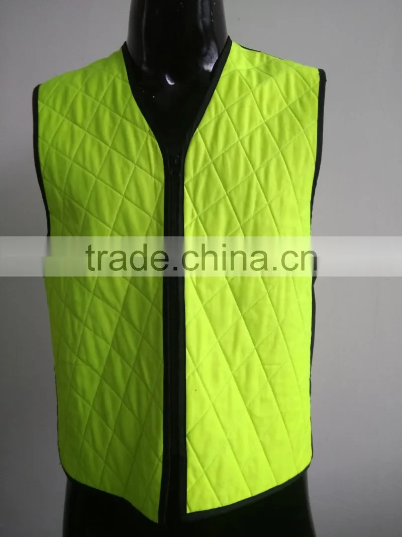 Wholesale cool vest use in hot weather Hi visibility cooling work vest