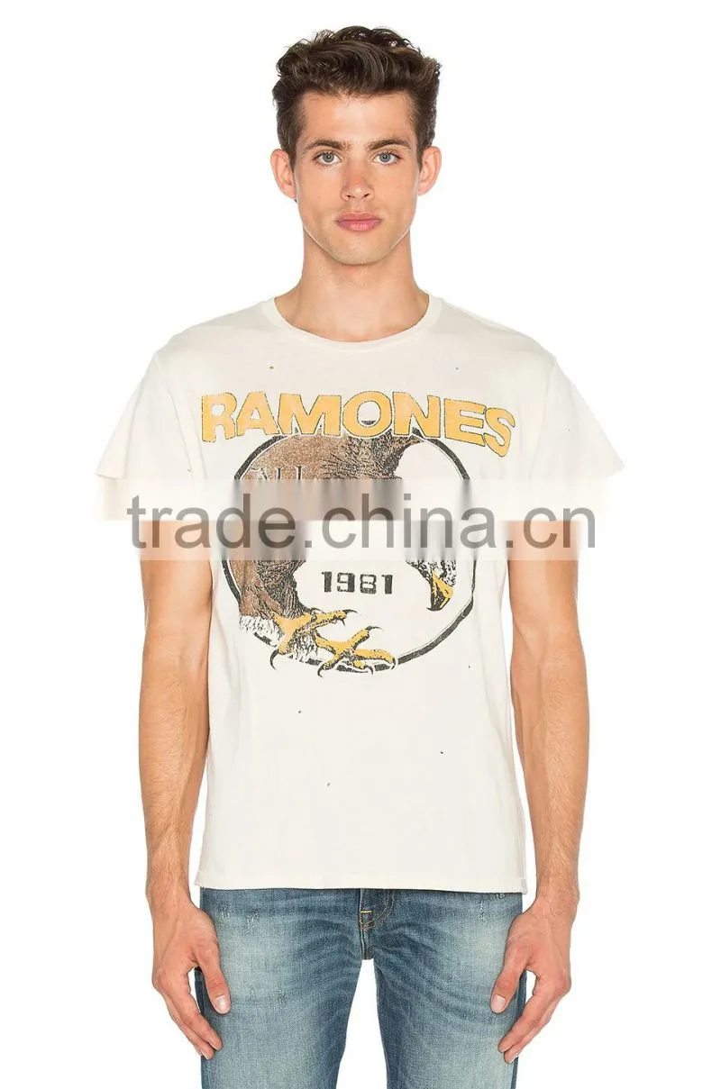 Good quality new style comfort men's tall t-shirts wholesale