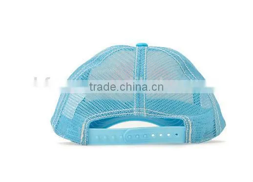 Cheap Promotion Mesh Trucker Cap Print Flat Brim Trucker Hat Wholesale 5 Panel Custom Trucker Hat