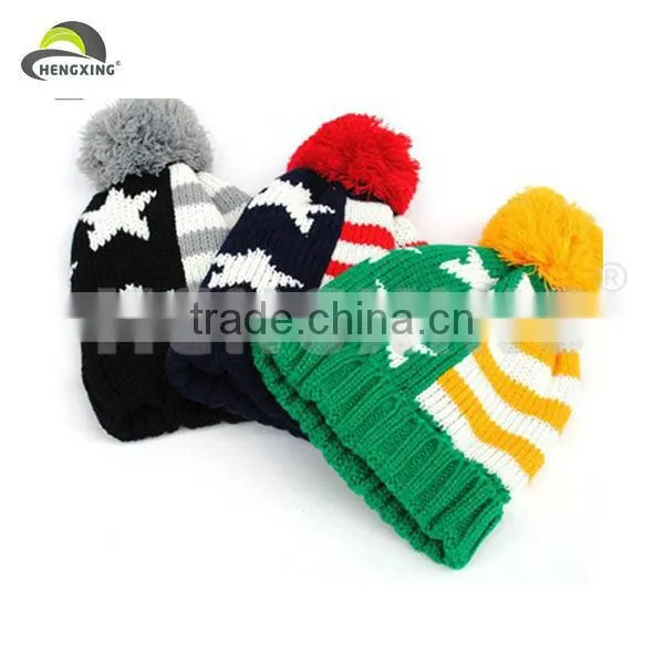 Custom UK Printed Flag Oversized Slouch Baggy Beanie