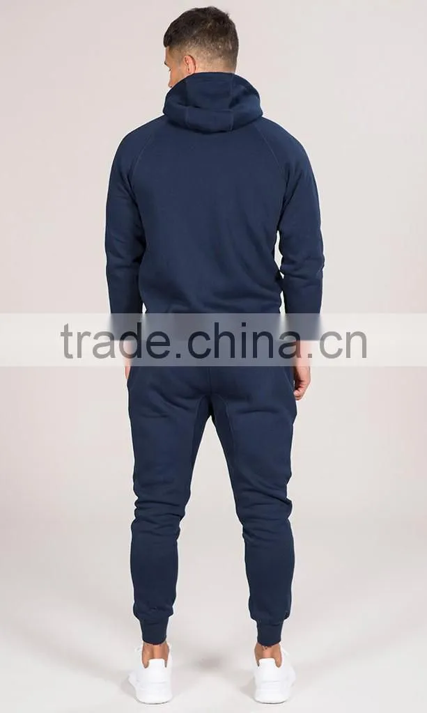 wholesale design your own tracksuit black color men suit slim fit with factory price