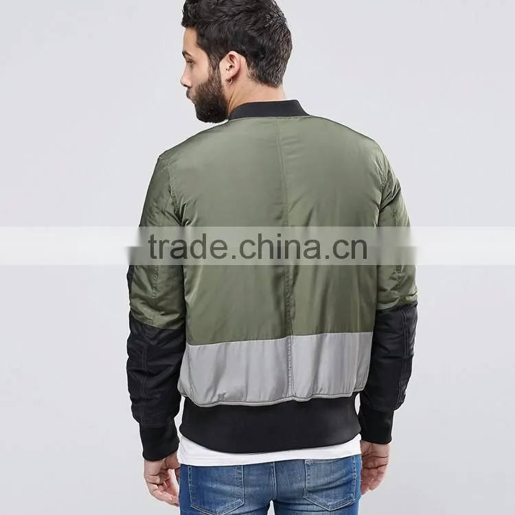 Professional Manufacturer OEM plain baseball jacket