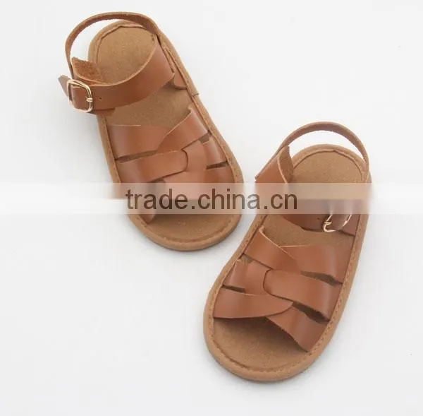 2017 Handmade lovely rubber soles shoes wholesale kids sandals china