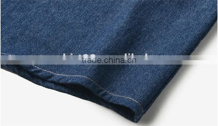 2016 new design denim shirts for men