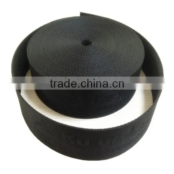 Military Black Polyester Webbing