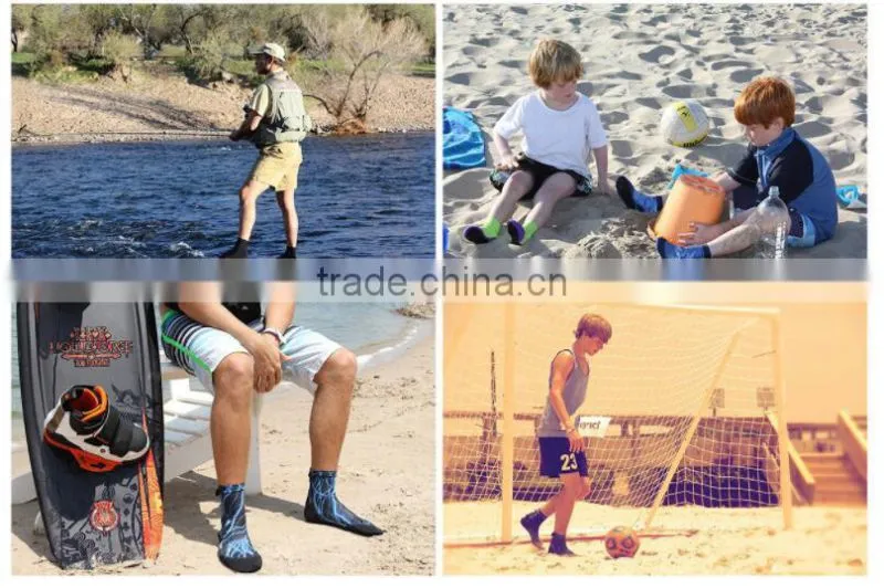 Seaside Sport wear 3MM Neoprene Beach Socks for Everything on the Sand,Water Sports, Snorkeling, and Diving ---AMY626