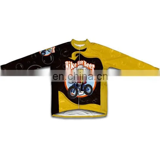 Children Cycling Jersey Clothing Bike Jersey boys Long Sleeve Clothing Bicycle Wear